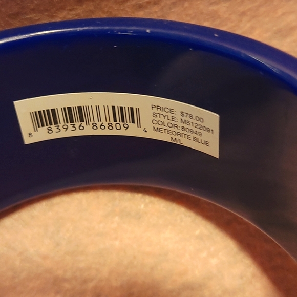NWT Marc by Marc Jacobs Blue Tan Bangle Bracelet - Picture 4 of 6